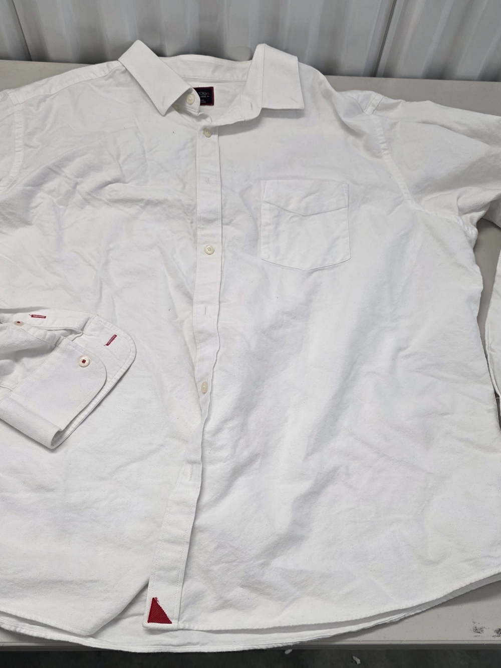 Untuckit White Button Down Shirt Men's Size XXXL